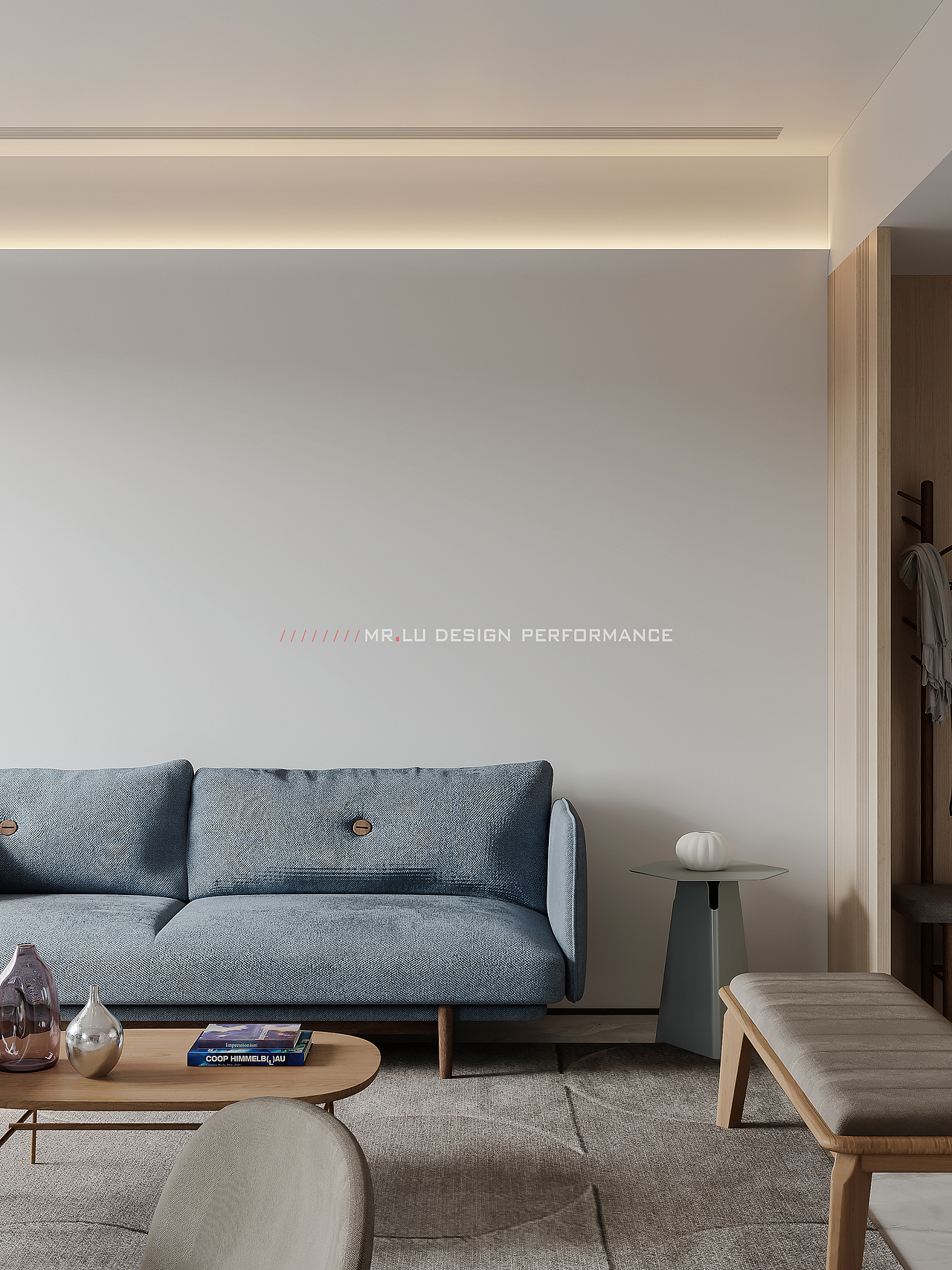 现代北欧风格效果图