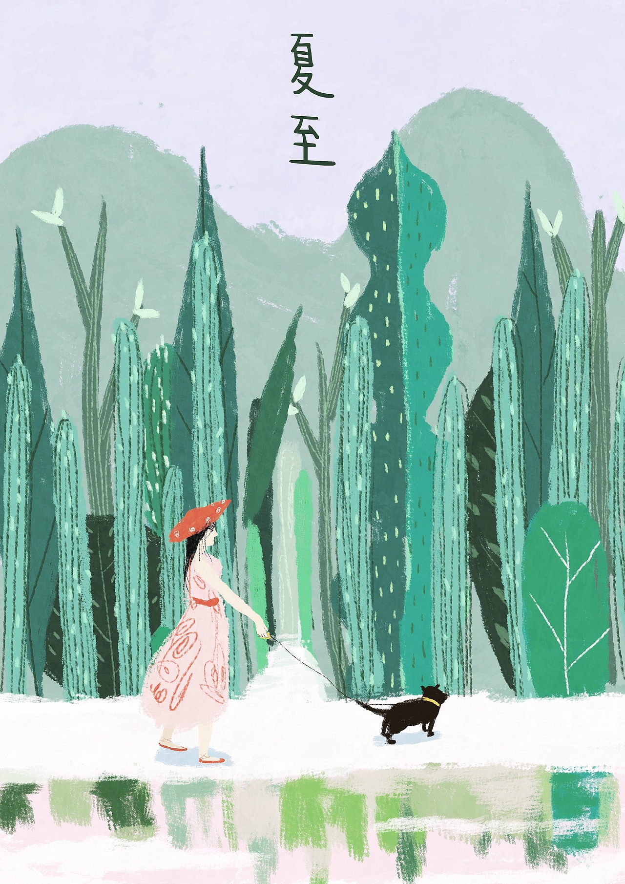 二十四节气插画（图ZMTMwNjYwMTI4） - 创作习作 - 站酷设计师粒粒巫原创素材 - 站酷ZCOOL