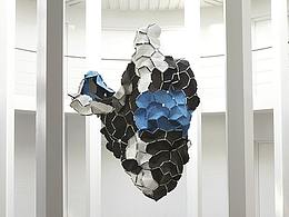 逸云 大型个性墙面装饰 国外流行元素 室内空间设计