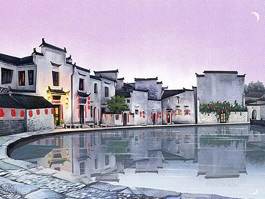 板绘风景