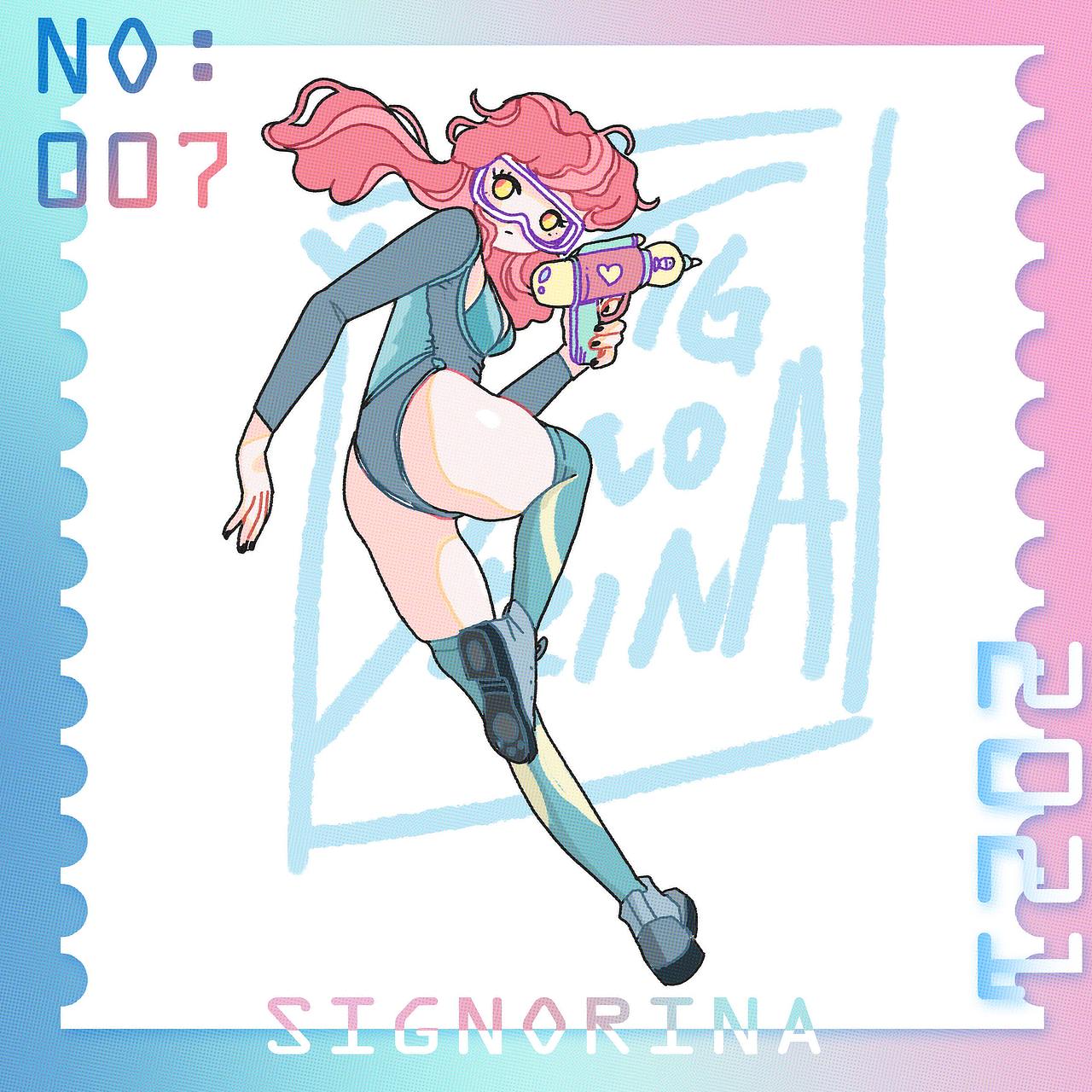 一群女孩· 日常速写-插画练习（图ZMjQyMzE0NzMy） - 创作习作 - 站酷设计师王懒惰signorina原创素材 - 站酷ZCOOL