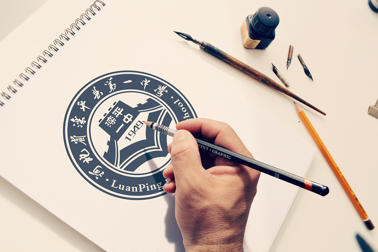 校徽设计[原创保护]（图ZOTg1MDY5MDA=） - Logo - 站酷设计师客卿设计原创素材 - 站酷ZCOOL