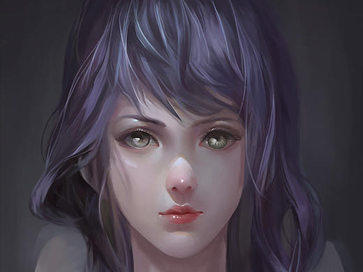 动漫少女萌萌答