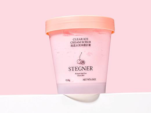 冰淇淋磨砂膏（个人主页-ZNTY5NDczNjg=） - 产品摄影 - 站酷设计师摄影师张剑原创素材 - 站酷ZCOOL