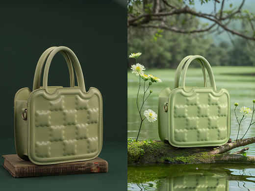 Ai背景+实拍+合成