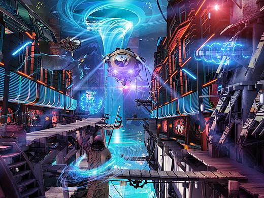 科幻赛博朋克-抵御入侵