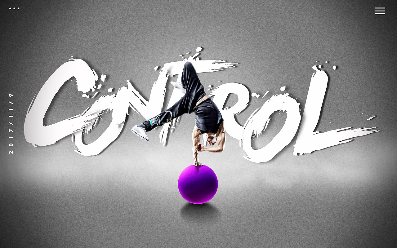 【control】概念海报（图ZMTAzODMzNzI0） - 运营设计 - 站酷设计师瞎画师EthanYang原创素材 - 站酷ZCOOL