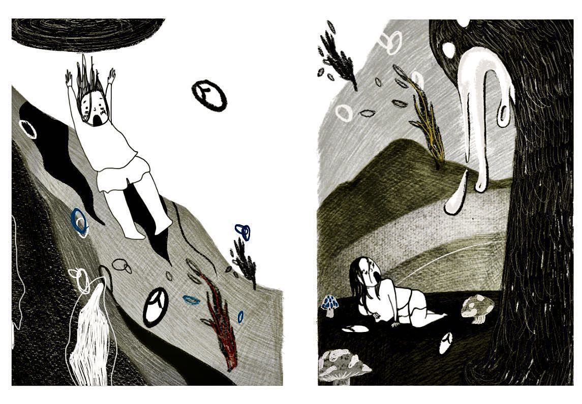 梦境（图ZMjM1MDE1NzQw） - 绘本 - 站酷设计师摸鱼画画的小赵原创素材 - 站酷ZCOOL