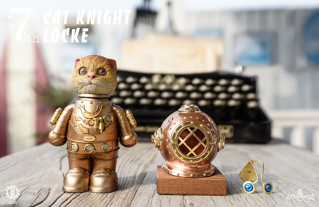 蒸汽工厂SteamArts七周年限定Q版猫骑士洛克