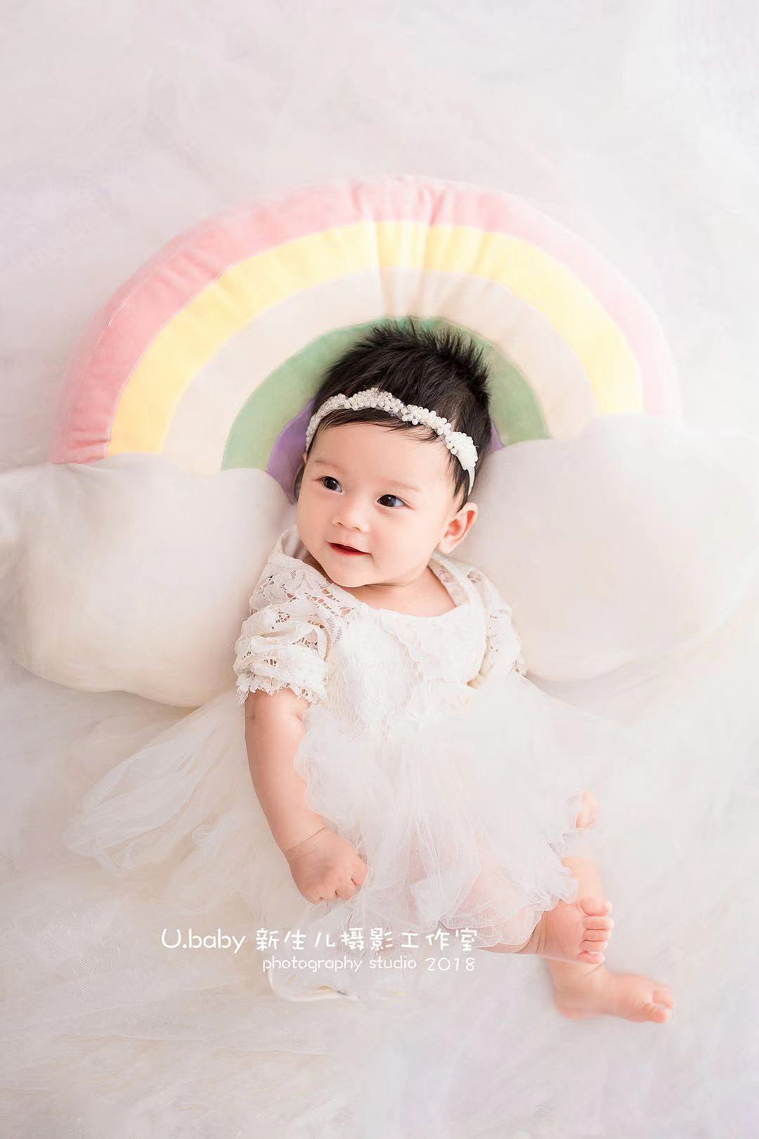 百天女孩场景服装