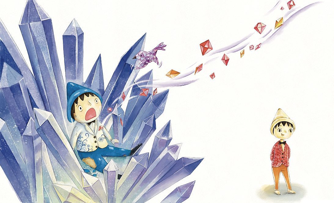 绘制的绘本《我喜欢做我自己》插图（图ZMzUzOTQxODAw） - 儿童插画 - 站酷设计师雨后彩红1986原创素材 - 站酷ZCOOL