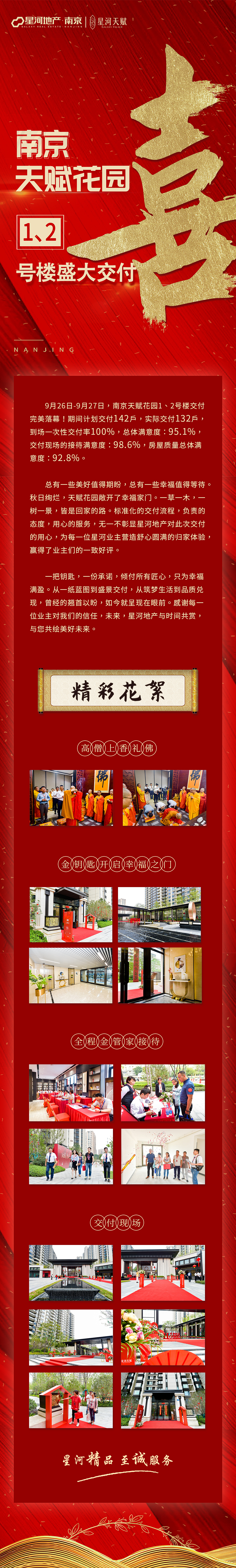 微信公众号—地产品宣—楼盘交付长图设计