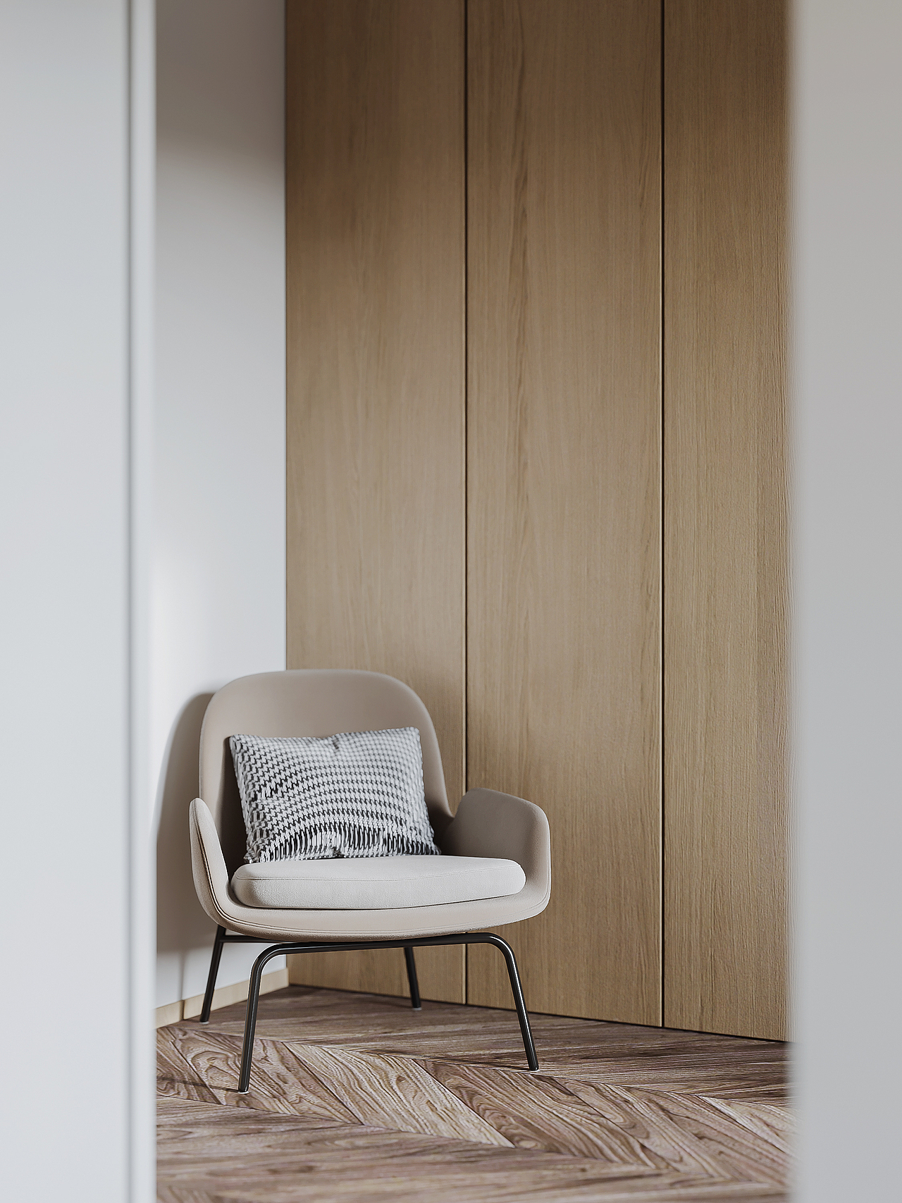 现代轻奢风格效果图