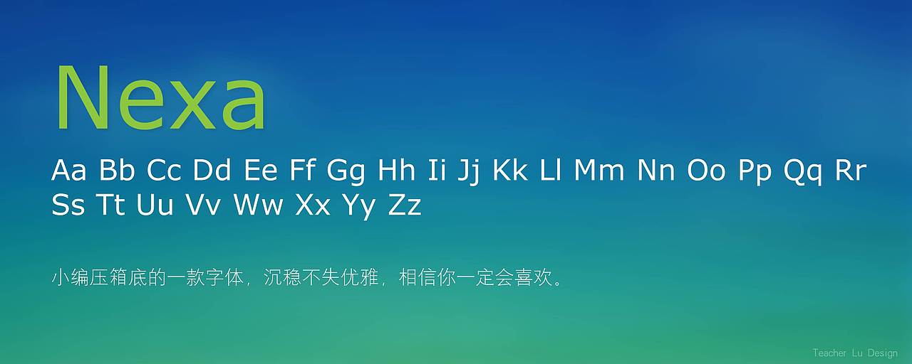 30个常用英文字体 （设计师必备武器，赶紧下载吧）（图ZMTg0NzE5ODA=） - 其他平面 - 站酷设计师陸長淼原创素材 - 站酷ZCOOL