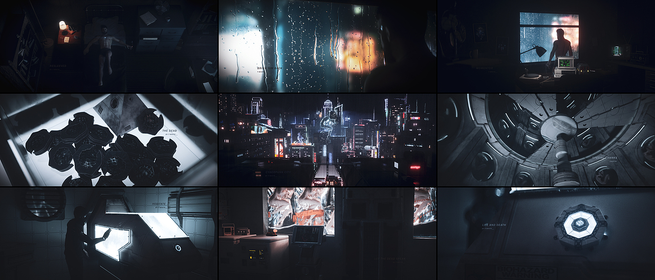 赛博朋克短片《RESLEEVED》（图ZMjEzNTc1ODIw） - 其他三维 - 站酷设计师三_白__原创素材 - 站酷ZCOOL