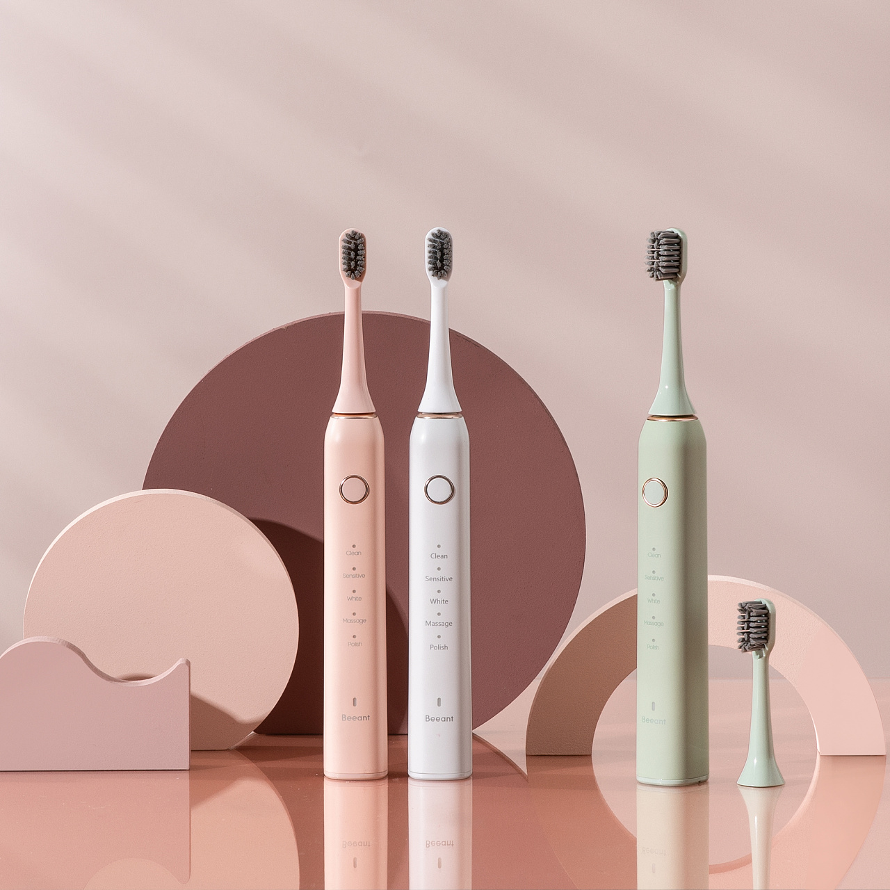 蜂蚁beeant q1电动牙刷 个护产品摄影