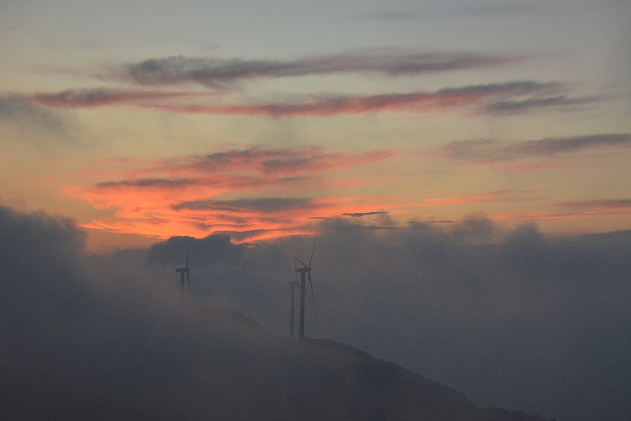 九宫山日出风光