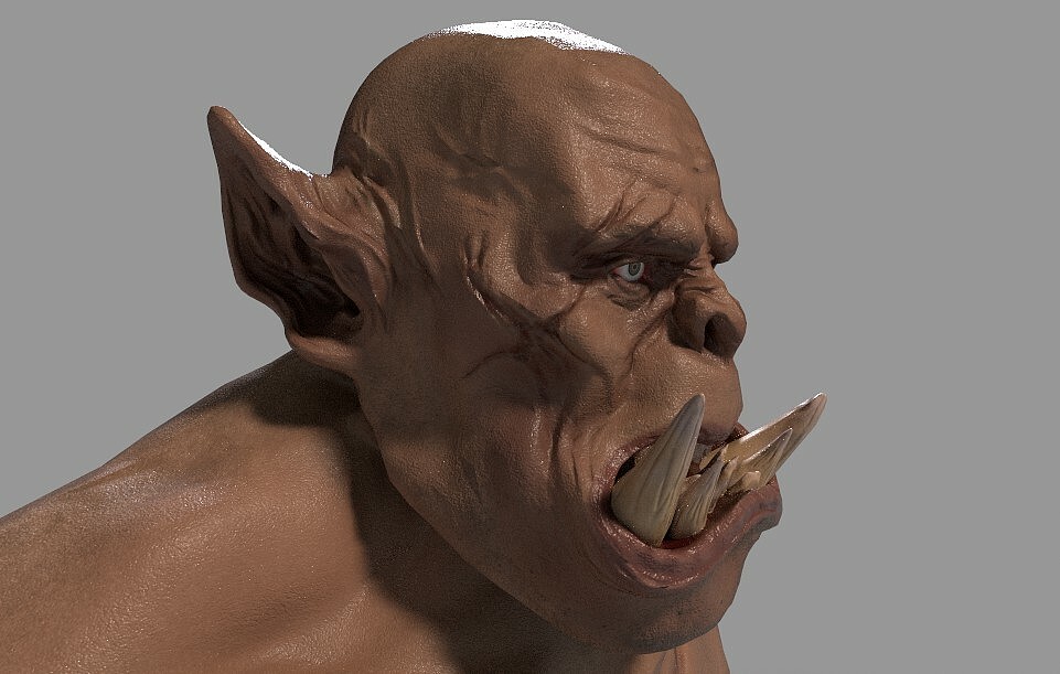 怪物练习|三维|人物/生物|缙尘_原创作品-站酷zcool