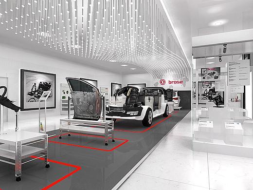 汽车展厅展示