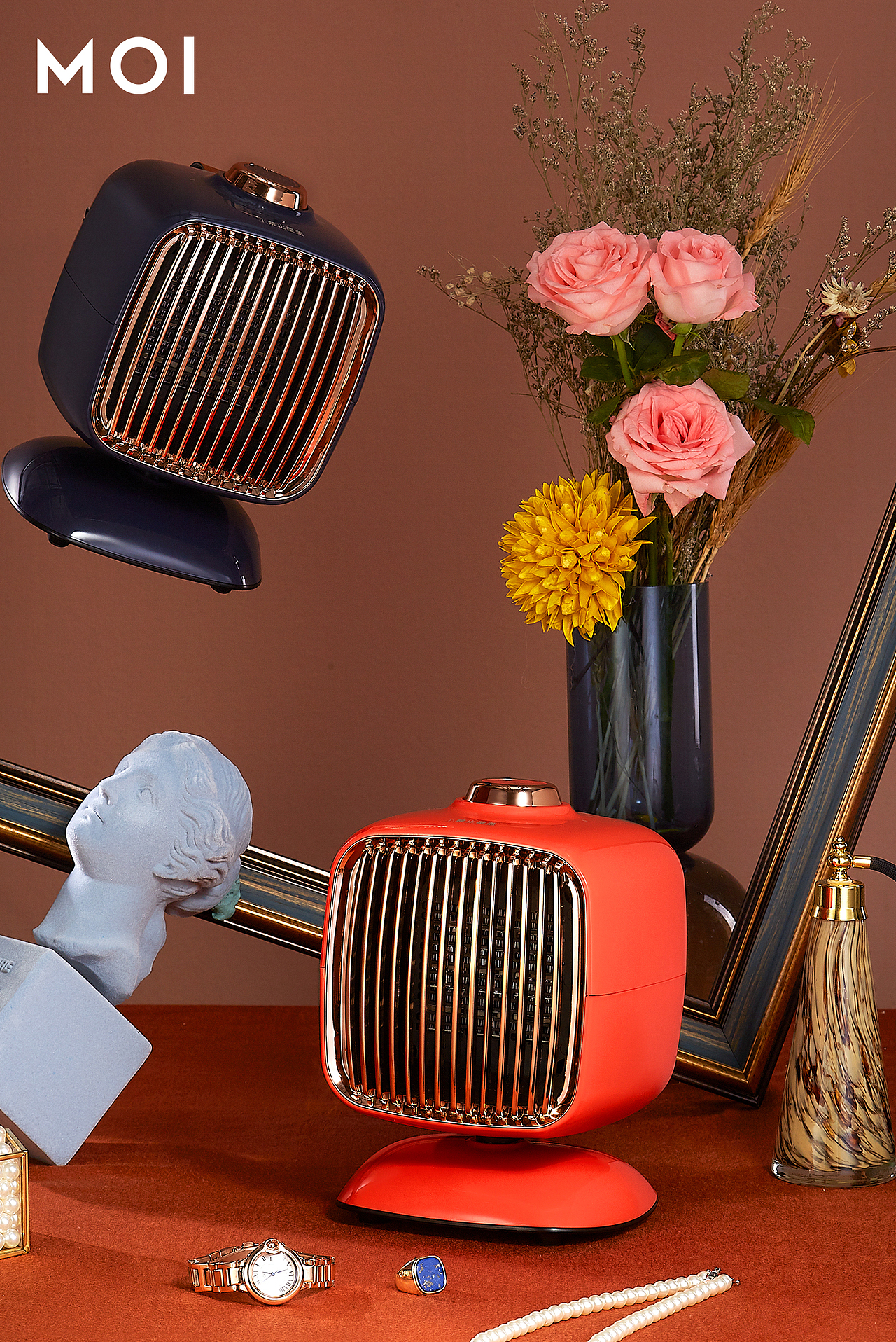 FAJUE法爵｜复古暖风机（图ZMjI5NTUwODg4） - 产品摄影 - 站酷设计师MOl摩尔原创素材 - 站酷ZCOOL