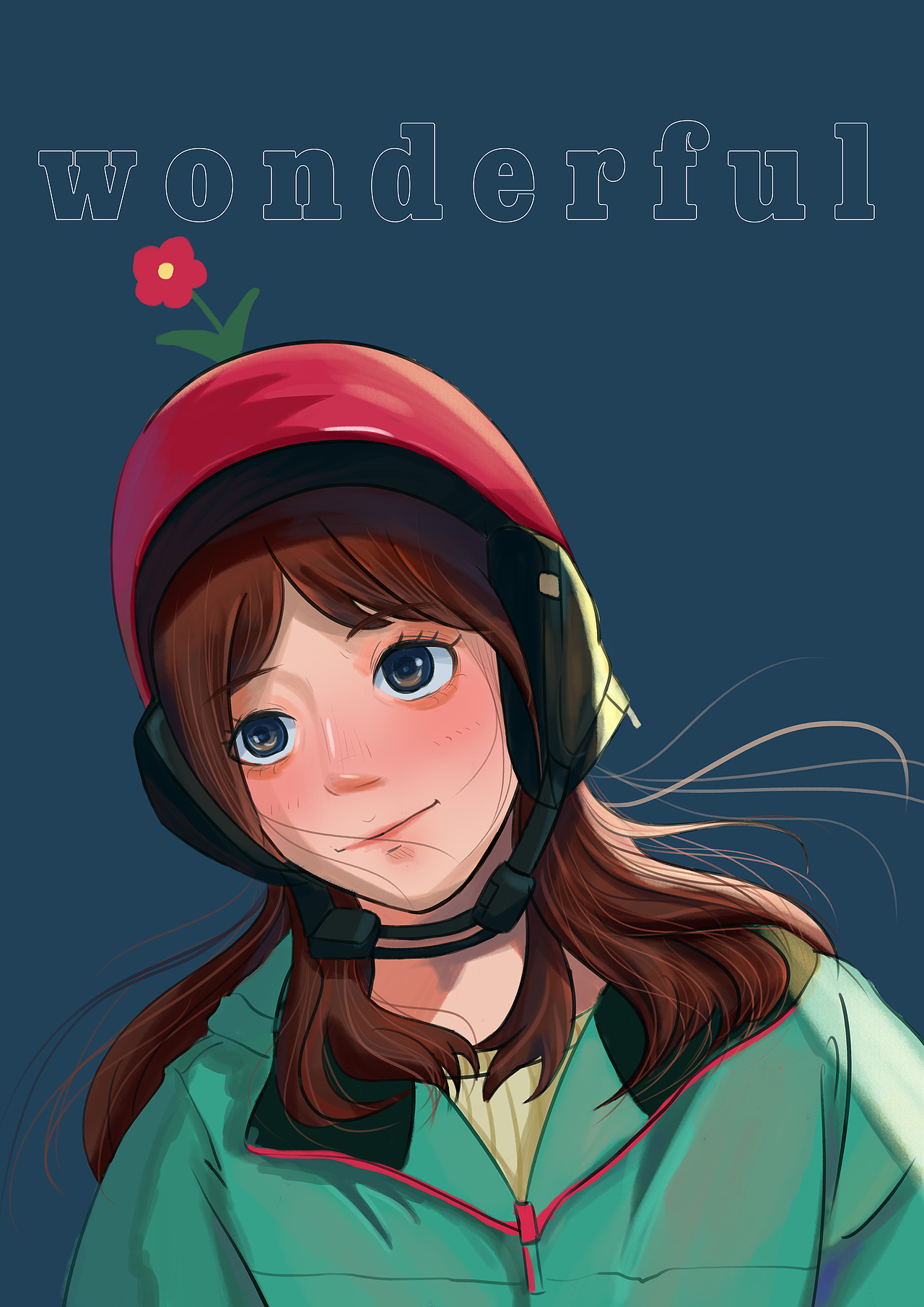 【女孩】日系风格人物插画