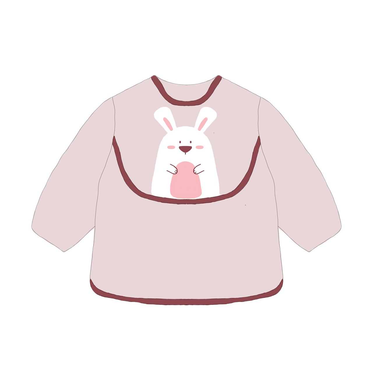 可爱卡通小动物宝宝反穿衣设计