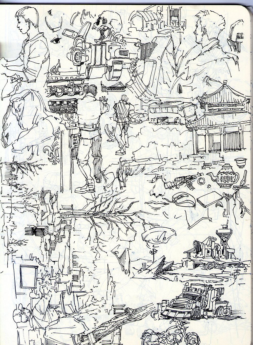 夹心山楂的随笔速写