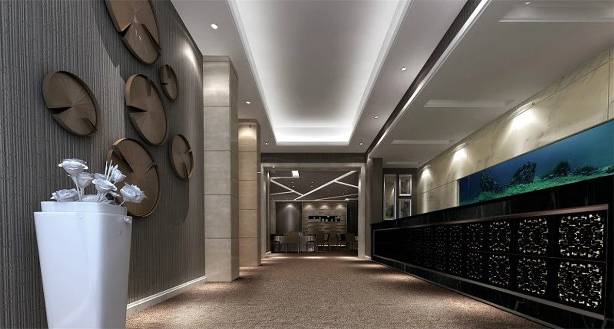 长沙餐厅酒楼装修设计—颐和雅园酒楼