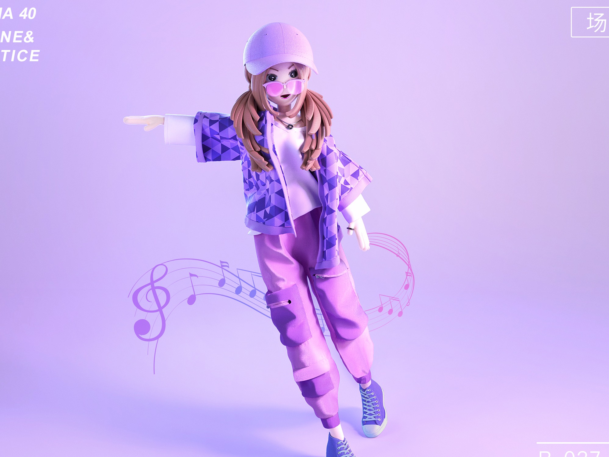 IP人物形象总结海报_小一22-站酷ZCOOL