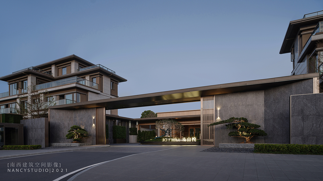 景观摄影 | 东莞万科臻山悦示范区（图ZMjg3NjYxNDY4） - 环境/建筑摄影 - 站酷设计师熹姐说原创素材 - 站酷ZCOOL