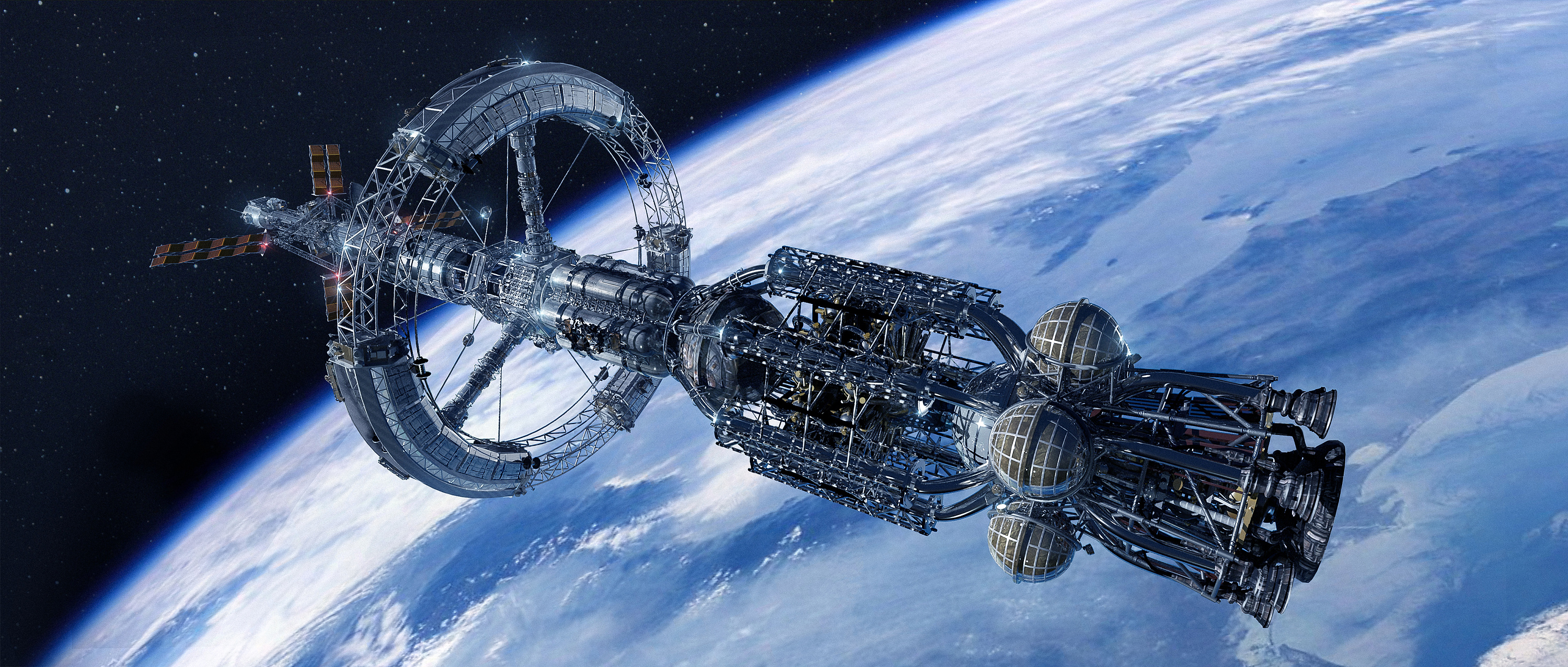 未来宇宙飞船的样子图片