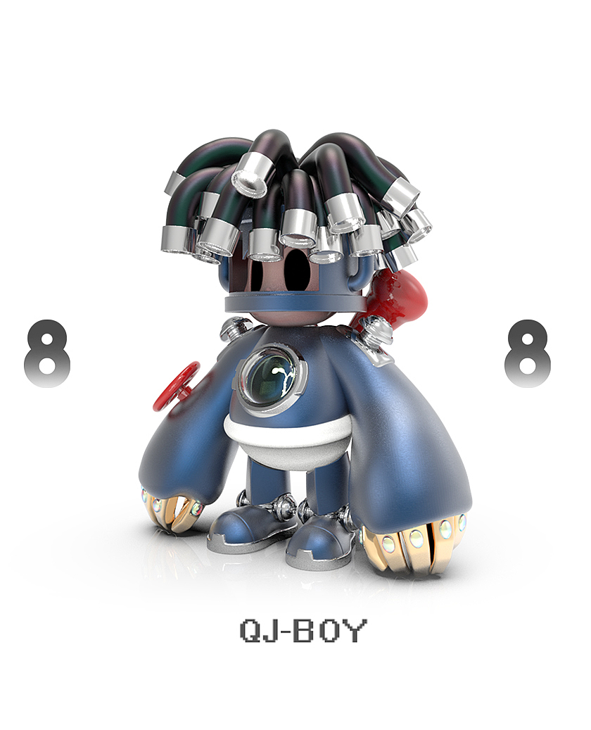 BOY&gir系列8号娃： QJ-BOY（图ZMjc1NTY3MzA4） - 人物/生物 - 站酷设计师cuifabio原创素材 - 站酷ZCOOL