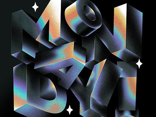 Huston Wilson高质感立体字体设计【教程1 AI+PS】