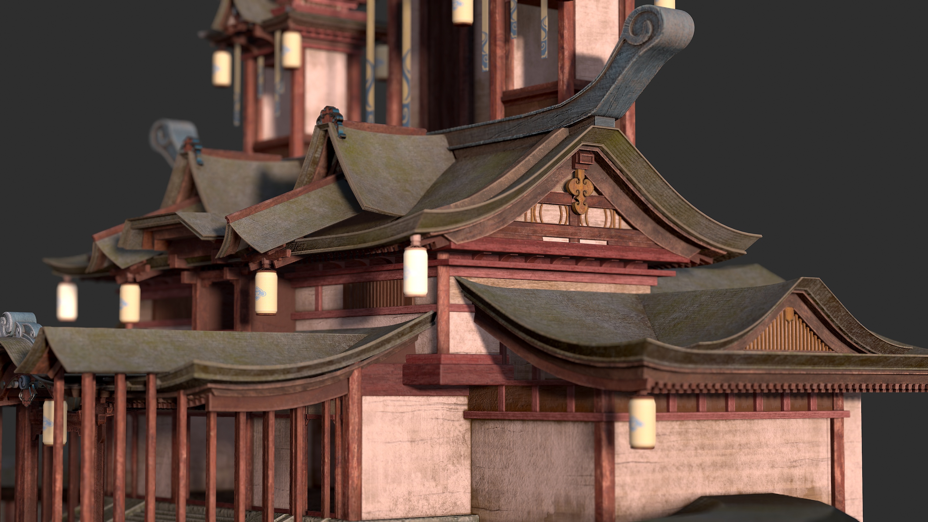 次世代场景建模《虚皇台》