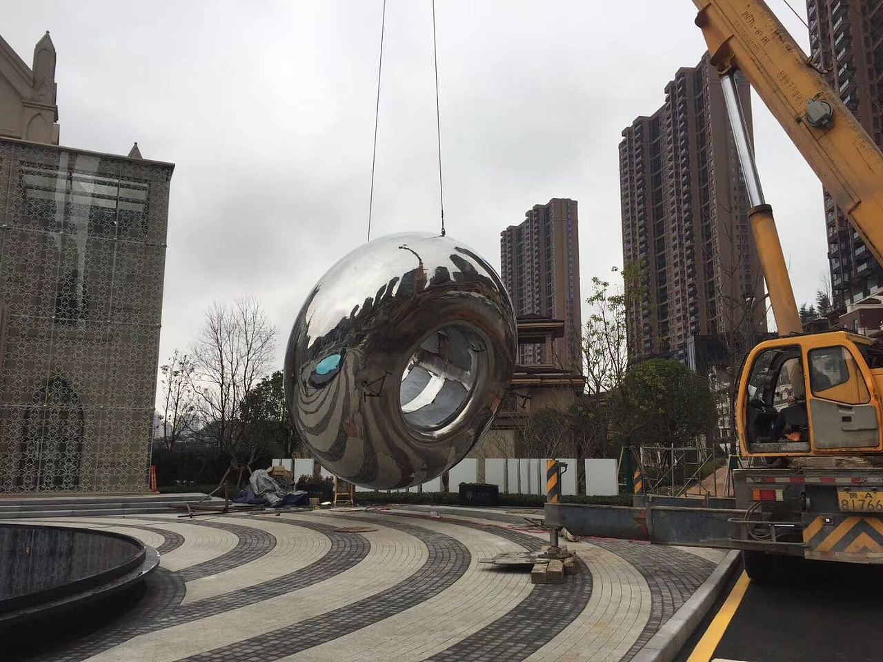 不锈钢水景雕塑 园林售楼处水景雕塑（图ZMjMxMjgwNTEy） - 工艺品设计 - 站酷设计师高档金属制品原创素材 - 站酷ZCOOL