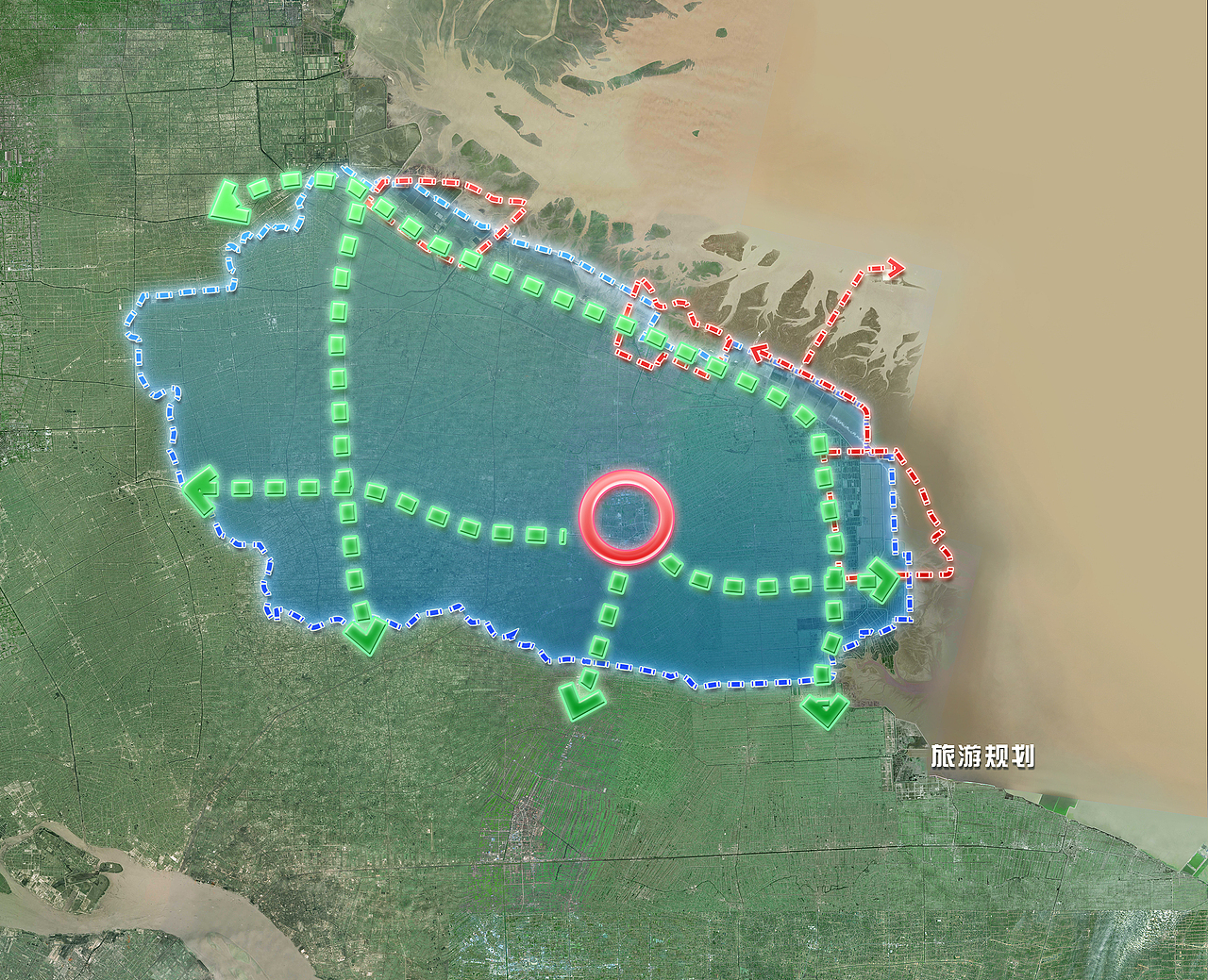 城市规划图展示设计