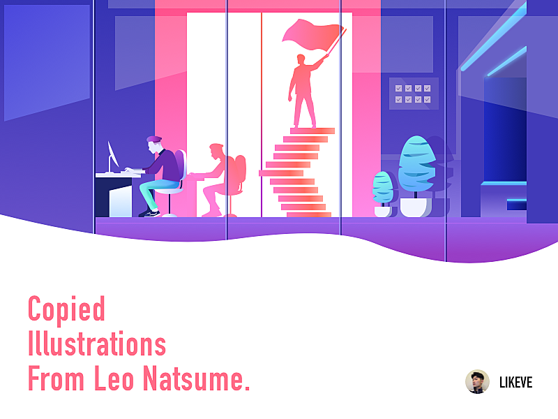 插画Copied for Leo Natsume