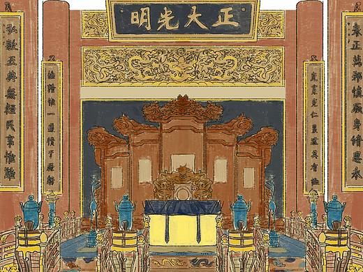 乾清宫小故事（个人主页-ZNDIzNDM3MDg=） - 绘本 - 站酷设计师dalimama原创素材 - 站酷ZCOOL