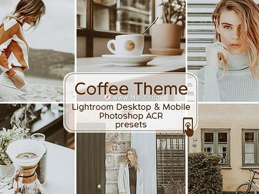 64个咖啡主题摄影效果Lightroom预设