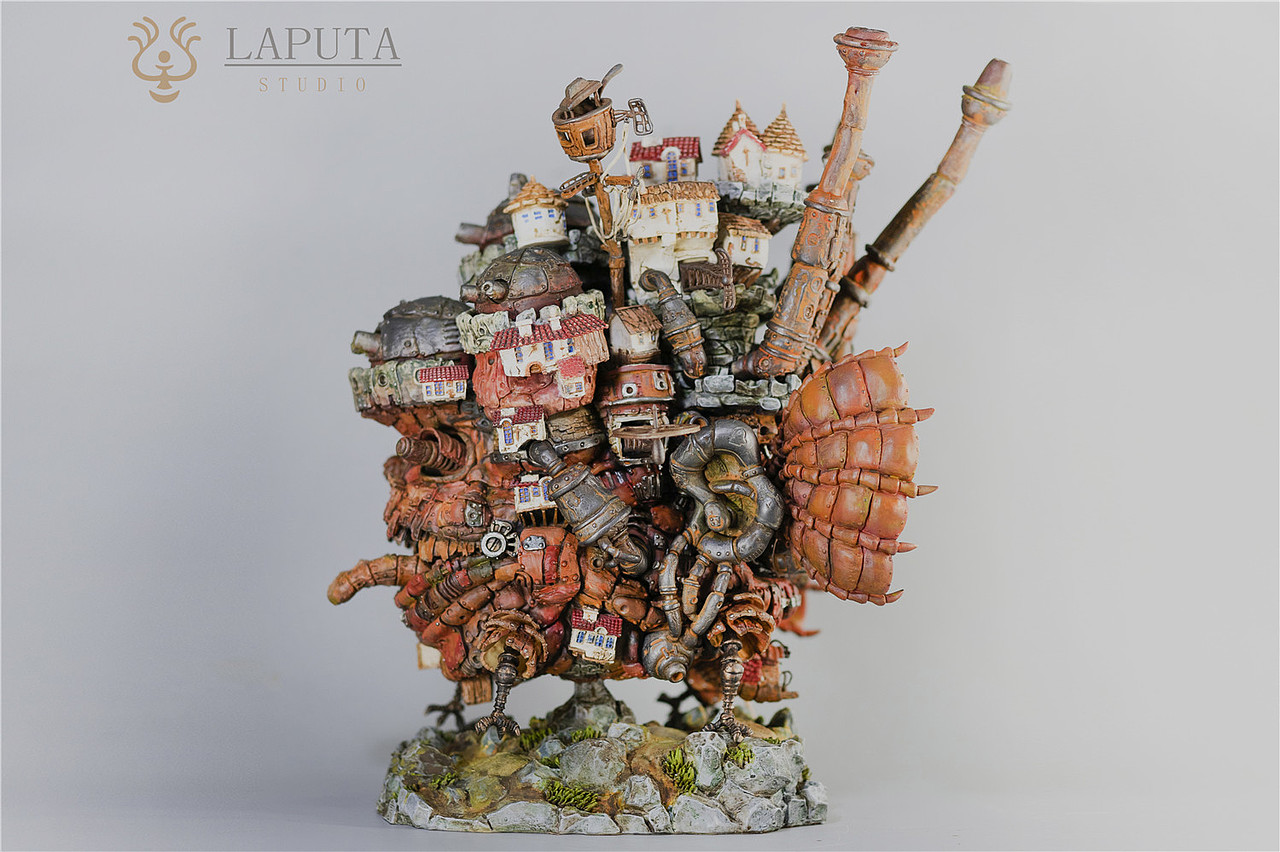 宫崎骏系列第一弹哈尔移动城堡成品图