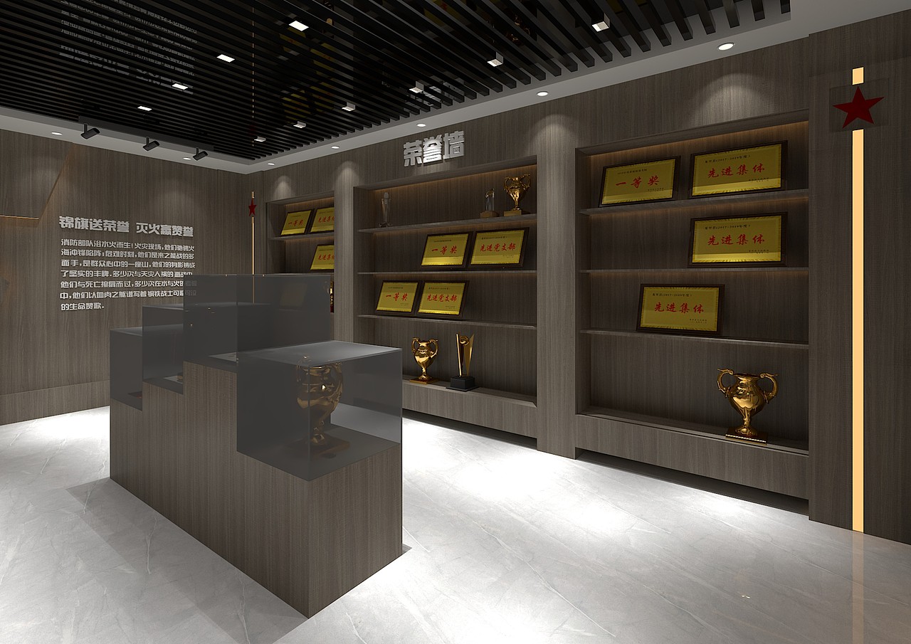 消防救援队荣誉馆（图ZMjc2NTkyOTc2） - 展陈设计 - 站酷设计师小林和家原创素材 - 站酷ZCOOL