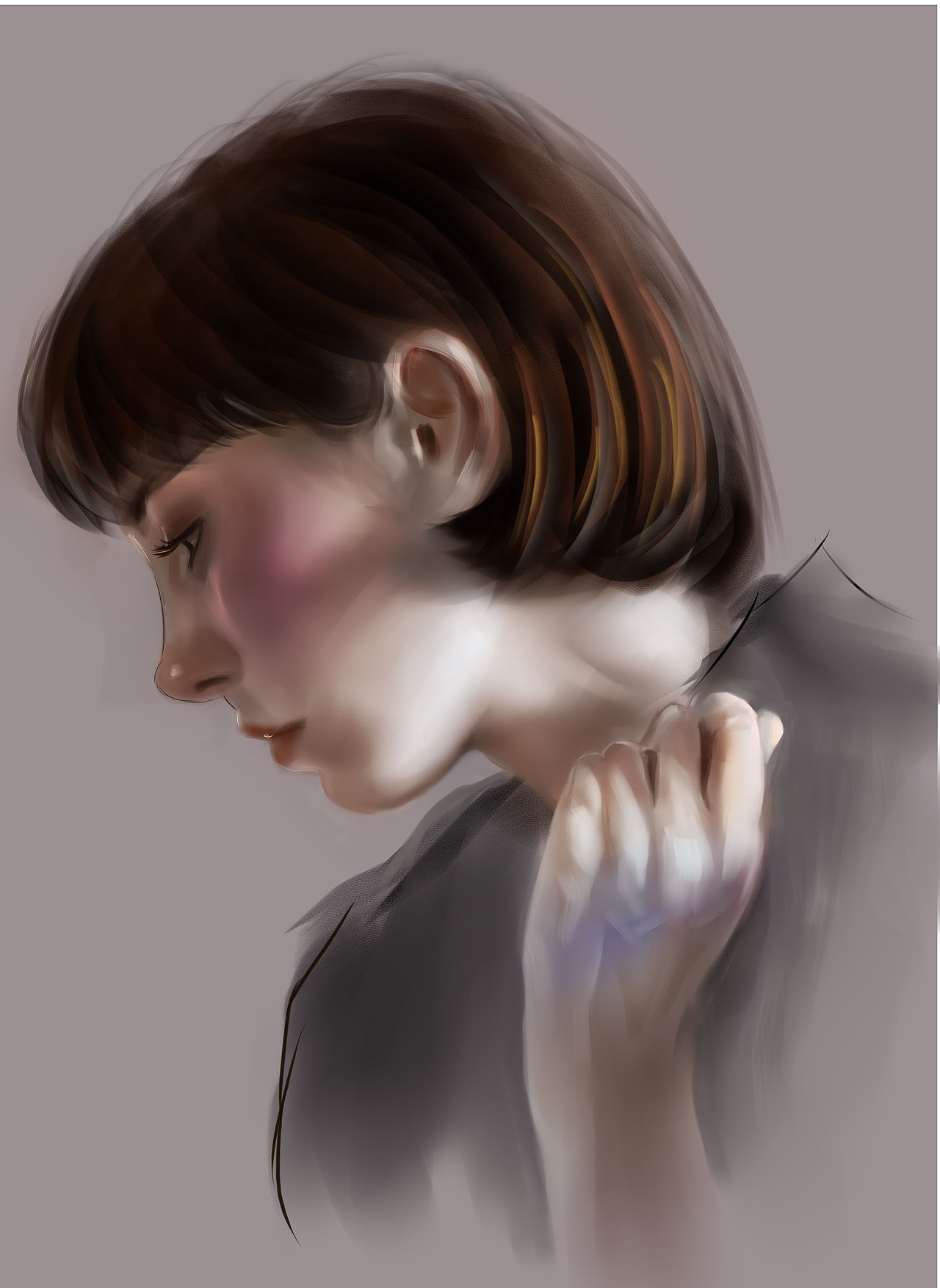 侧面|插画|商业插画|探花rank_原创作品-站酷zcool