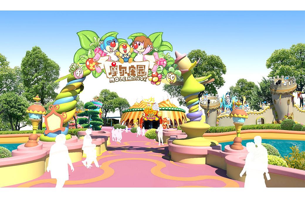 常州环球动漫嬉戏谷（图ZMjg2NjEyNTQ0） - 景观设计 - 站酷设计师圣景创筑原创素材 - 站酷ZCOOL