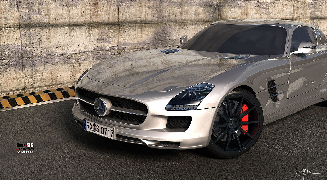 Mercedes -Benz-SLS奔驰汽车模型（图ZMTEyOTc2NDg=） - 机械/交通 - 站酷设计师DUDU717原创素材 - 站酷ZCOOL