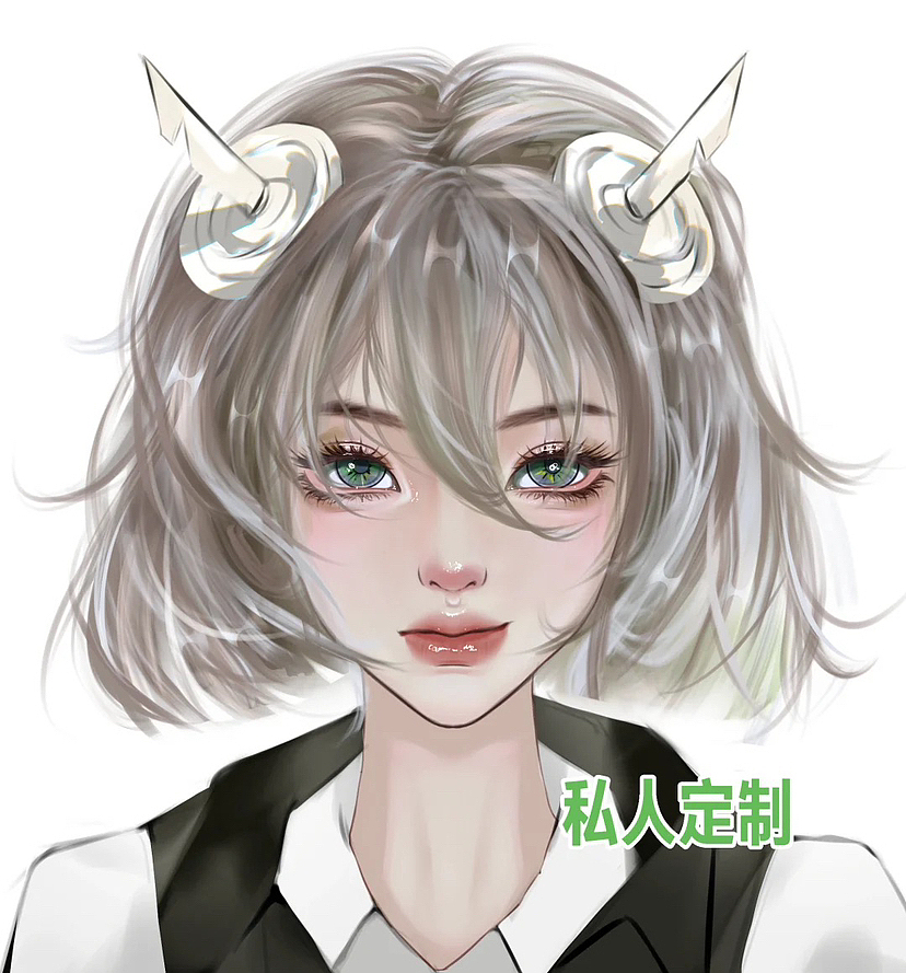 頭像稿（圖ZMzQ3MDkxOTU2） - 其他 - 站酷設(shè)計師言婉原創(chuàng)素材 - 站酷ZCOOL