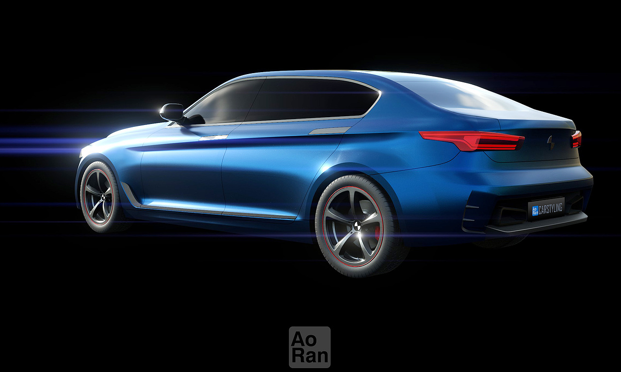BMW5改装实验（图ZMTg4NzQxMDEy） - 交通工具 - 站酷设计师老模王原创素材 - 站酷ZCOOL