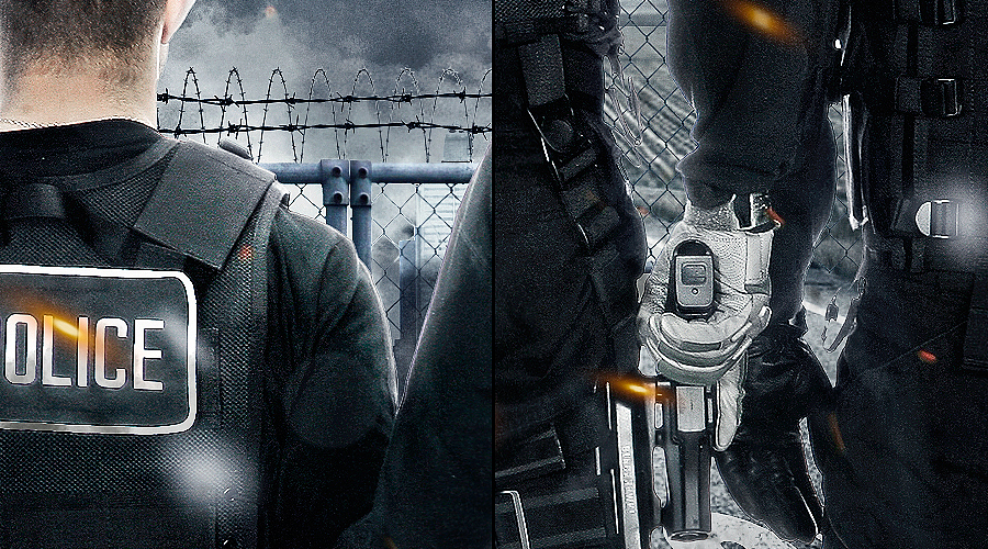 电影海报【警察】练习