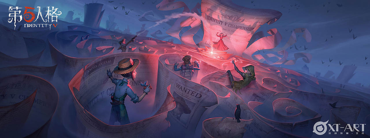 深圳枭瞳参与制作《第五人格》作品（图ZMjc4MDQ4OTg4） - 游戏原画 - 站酷设计师深圳枭瞳原创素材 - 站酷ZCOOL