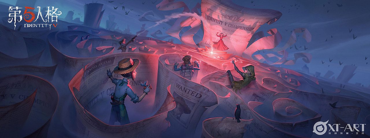 深圳枭瞳参与制作《第五人格》作品