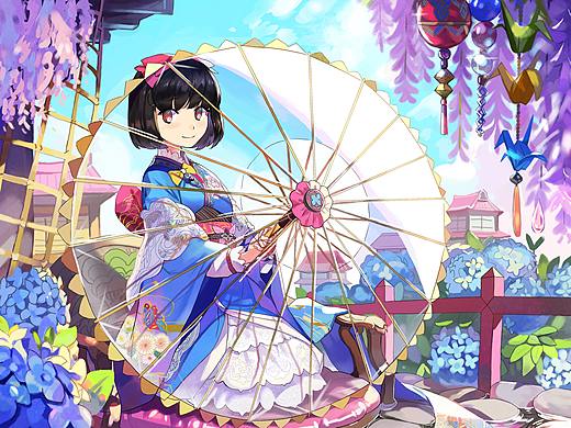 日式插画（个人主页-ZNDA5NDU3ODg=） - 商业插画 - 站酷设计师炎墨工坊原创素材 - 站酷ZCOOL